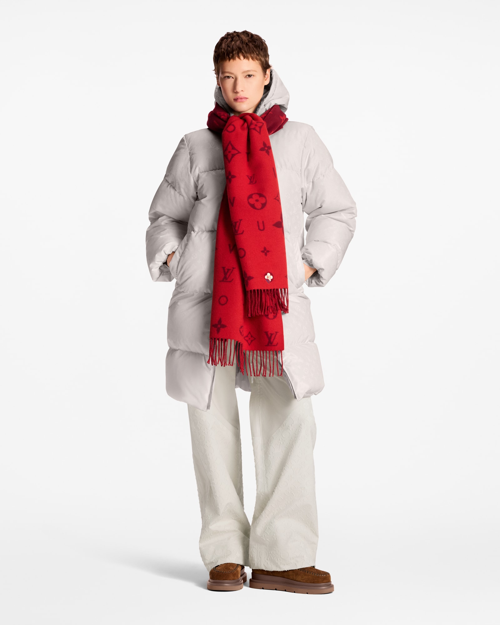 Lunar New Year Vivienne Reykjavik Cloud Scarf S00 - Accessories
